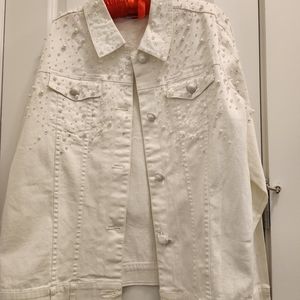 White Denim Jacket